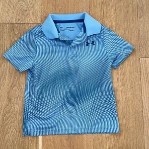 Under Armour Boys' Performance Printed Golf Polo YXS Like new